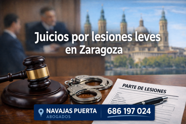 Abogado delito leve de lesiones Zaragoza
