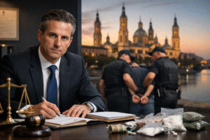 Abogado tráfico de drogas en Zaragoza