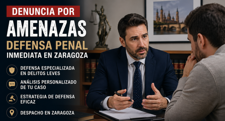 Delito leve de amenazas