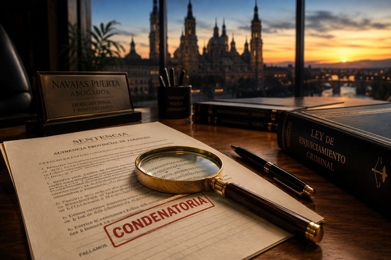 Recurso de apelación penal contra sentencia condenatoria. Abogado penalista Zaragoza.