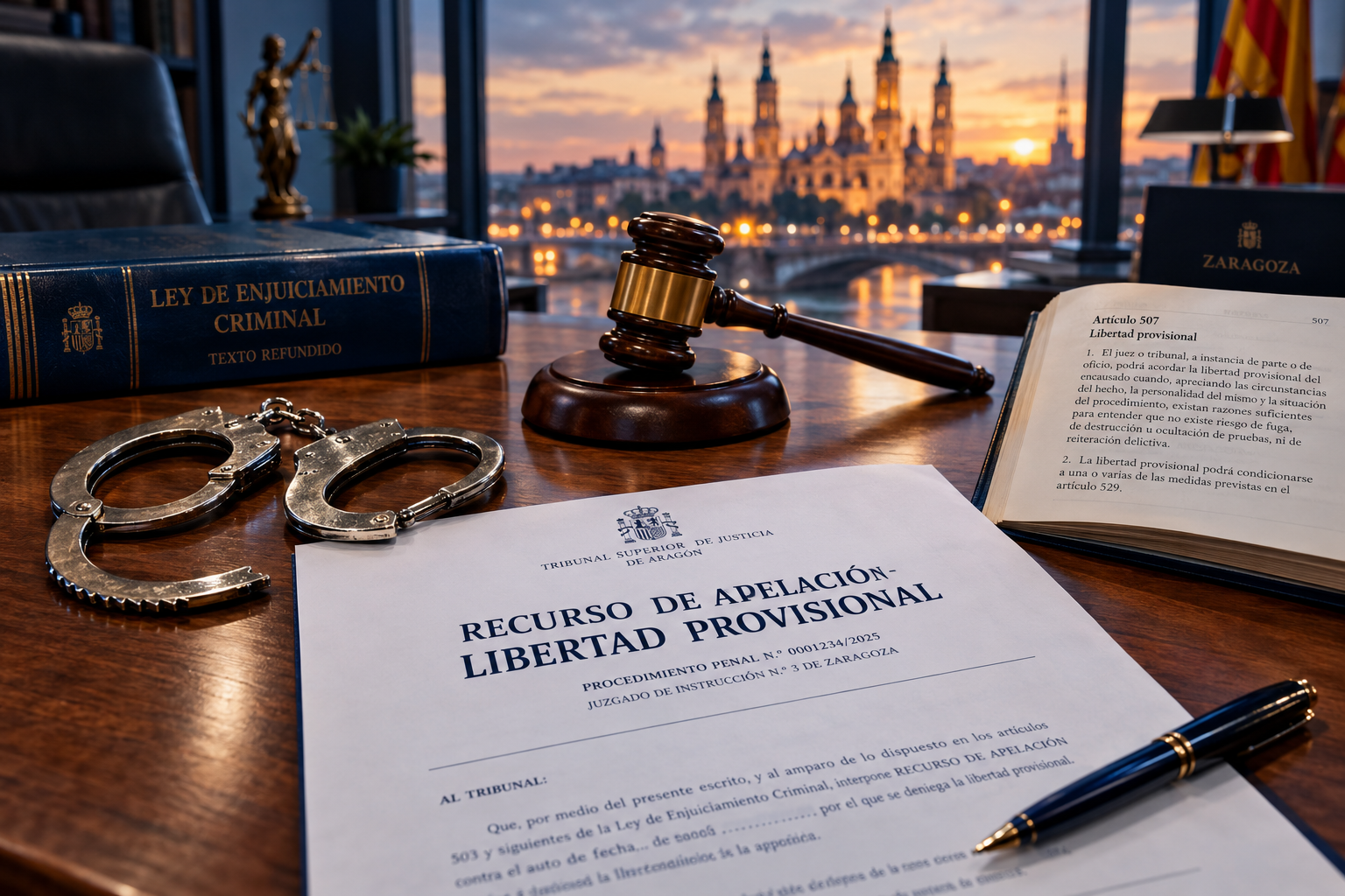 Prisión Provisional. Abogado Penalista Zaragoza.